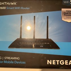 NEW In SEALED BOX Netgear Nighthawk Smart Wifi Router