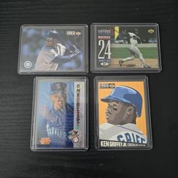 Ken Griffey Jr Baseball Cards Lot