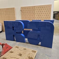 Large DEPARTMENT STORE LETTERS