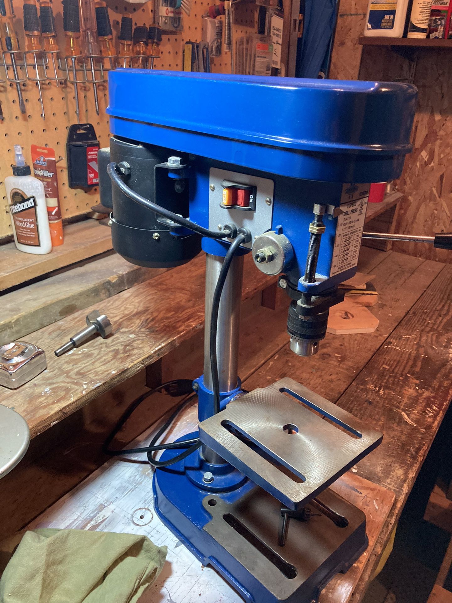 CUMMINS 5 SPEED DRILL PRESS (Model ZJ4113) for Sale in Buffalo Grove