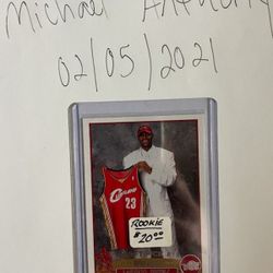 Lebron James Rookie Card