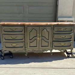 OBO- French Provincial Dresser-9 Drawer