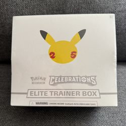 Pokémon Celebrations 25th Anniversary ETB 