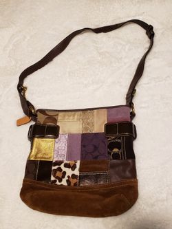 Coach Limited Edition Patchwork bag 3573

