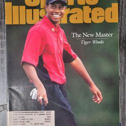 1997 Tiger Woods Sports Illustrated Masters Golf Magazine