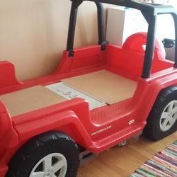 Little tikes Jeep bed