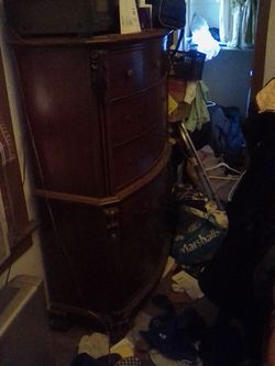Two piece dresser combo