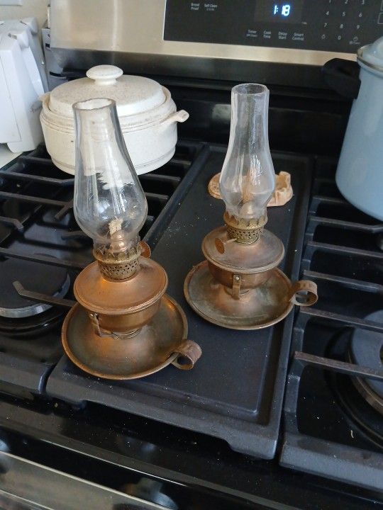 Antique Kerosene Lamps