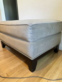 Grey Ottoman