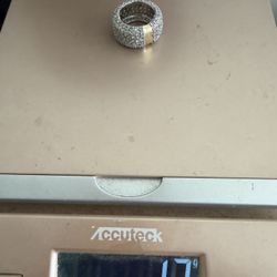 Natural Diamond 5ct 18k Gold Ring 