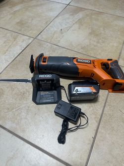 Ridgid Reciprocating Saw kit