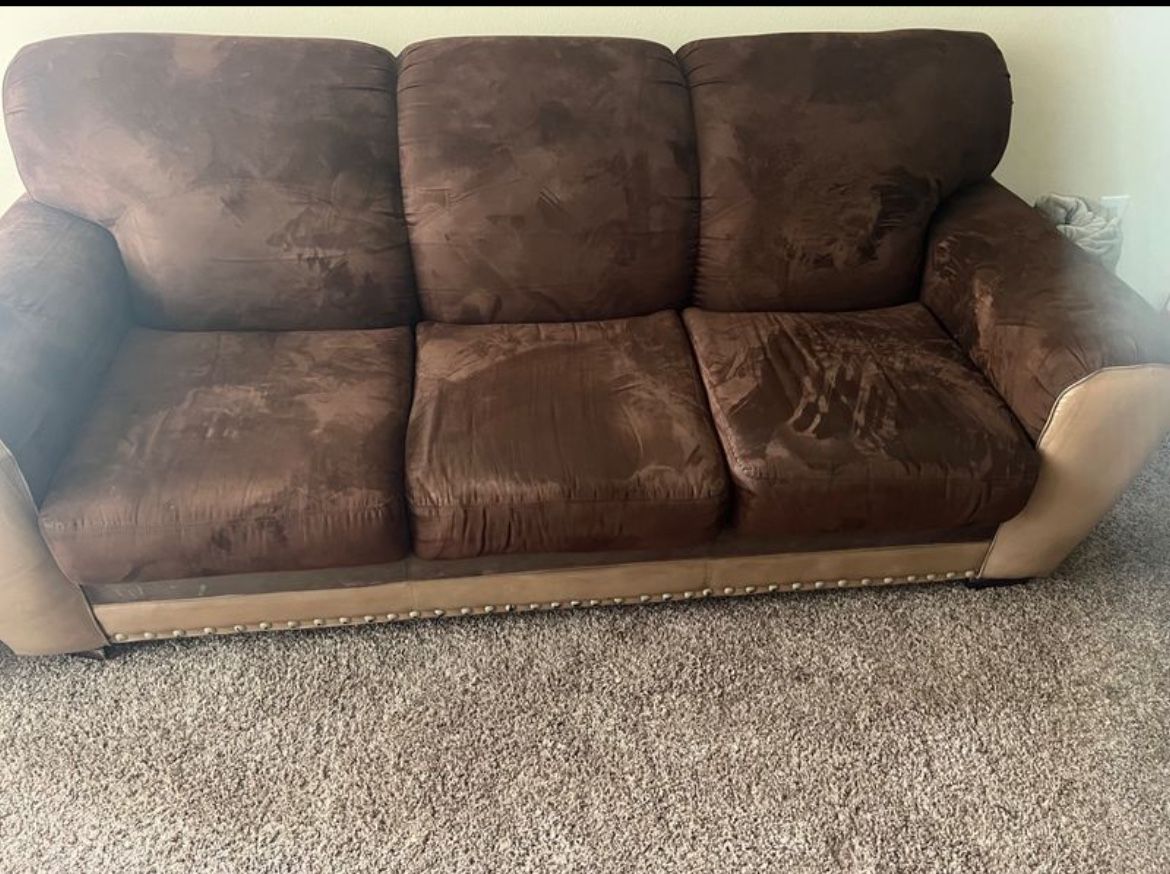 Brown Sofa Set