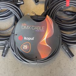 3 Pin DMX Cables