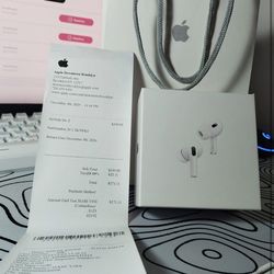 Apple AirPods Pro 2nd Generation – Brand New Sealed – Apple Store Receipt