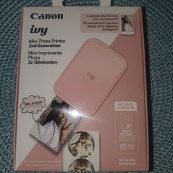 Brand New Canon Ivy Photo Printer