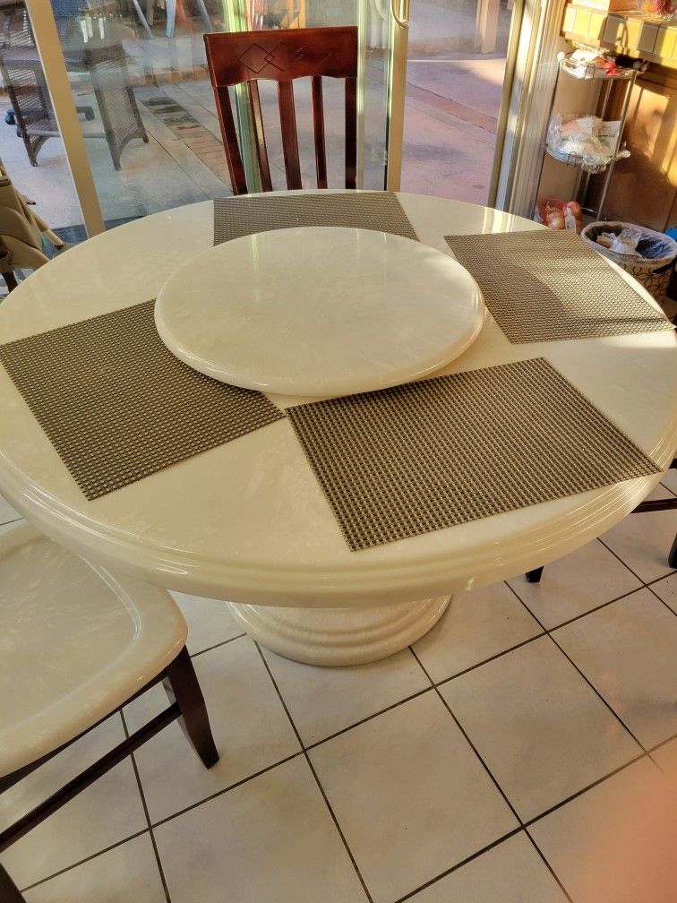 Dining Table With 4 Chairs