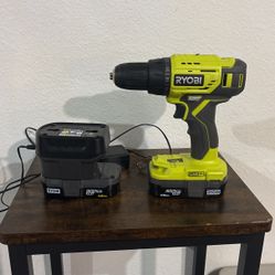 Ryobi Drill And Charger