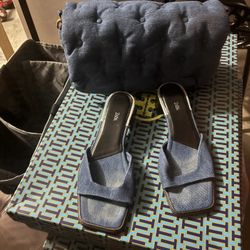 Zara Bags And Sandals Set 