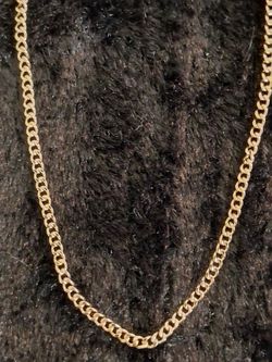 20" 18k Gold fill Cuban Link