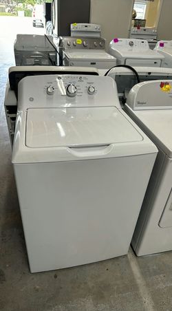GE Top Load Washer White - Large Capacity Multiple Cycles