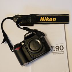 Nikon D90 DSLR Camera + 2 Lenses + Accessories 