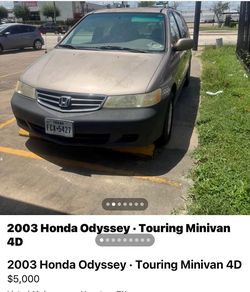 Honda odyssey