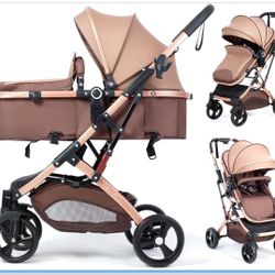 ANNA QUEEN 2 in 1 Convertible Baby Stroller Lightweight Stroller Newborn