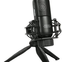 Multipurpose Condenser Microphone with Superior Large Diaphragm Mic Capsule 