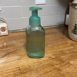 Glass Bath And Body Works Refillable Foaming Hand Soap Dispenser