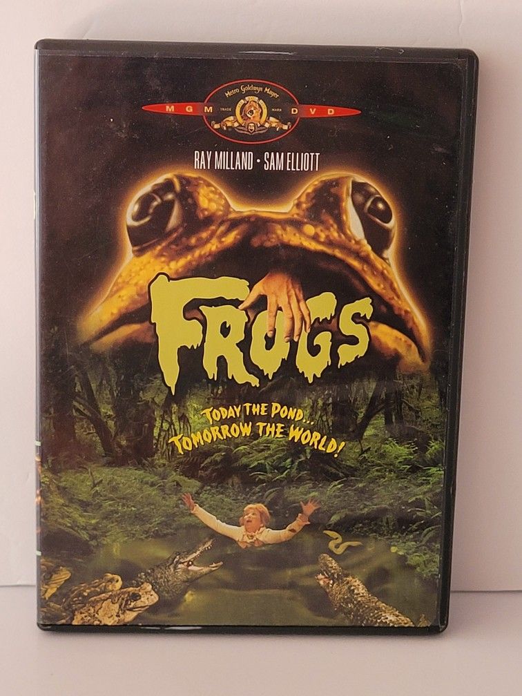Vintage 1972 FROGS (DVD, 2000) Horror Cult Classic Ray Milland, Sam Elliott. Get ready to experience a vintage horror cult classic with "Frogs" on DV