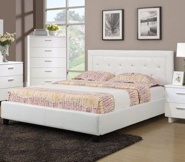 Brand new white queen bedframe + mattress