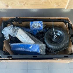 🛠️ FOR SALE: Kobalt 7.0-cu ft Poly Yard Cart – Only $60!