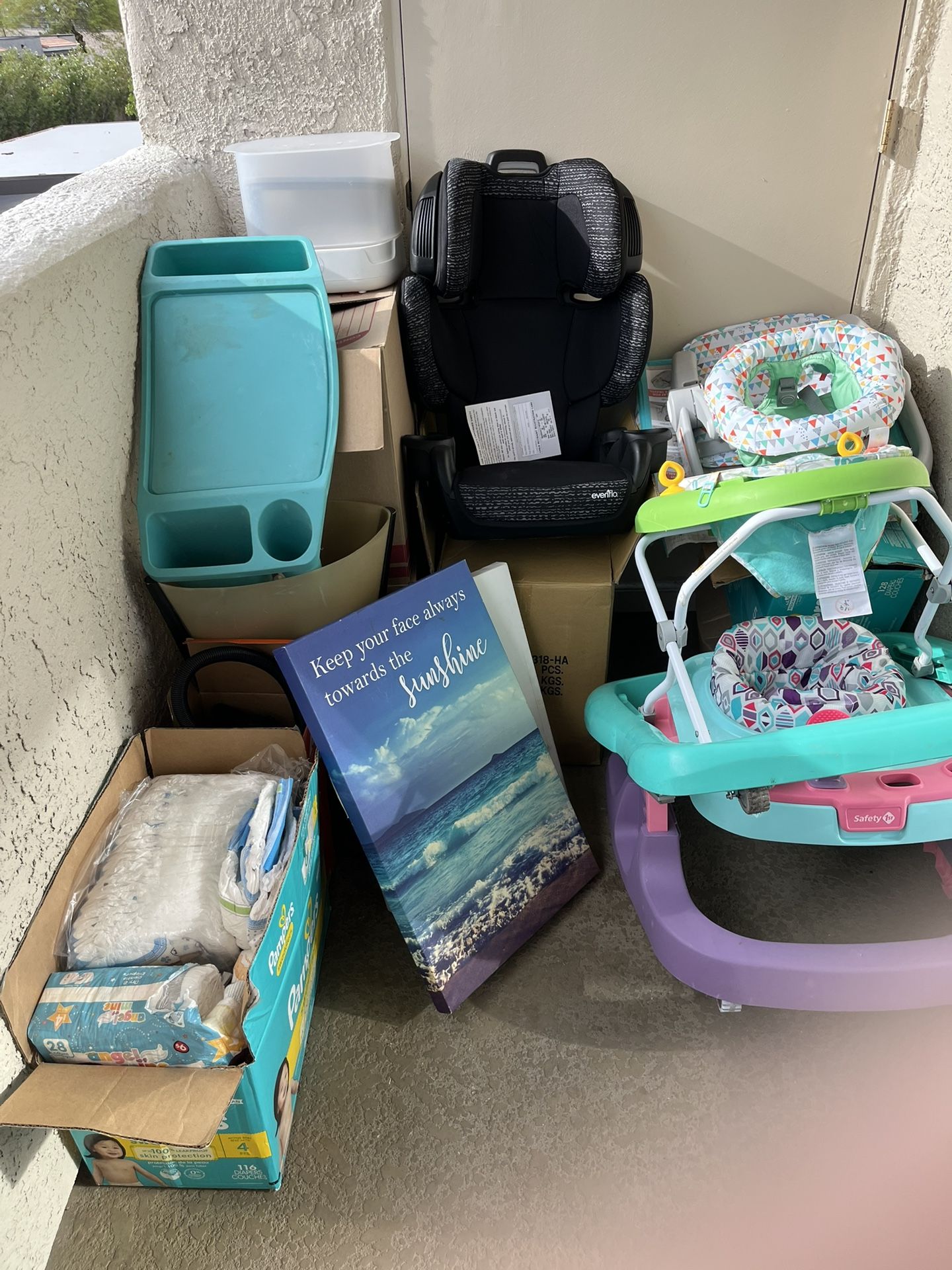 All Baby Boy Stuff Clothes Shoes Diapers Clothes Car Seat Play Pin Etc Some Used Some New