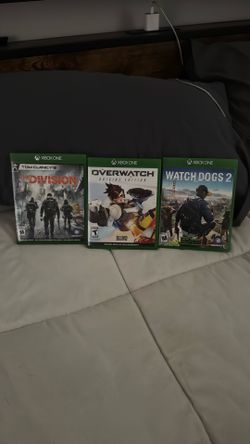 3 Xbox One Games $45