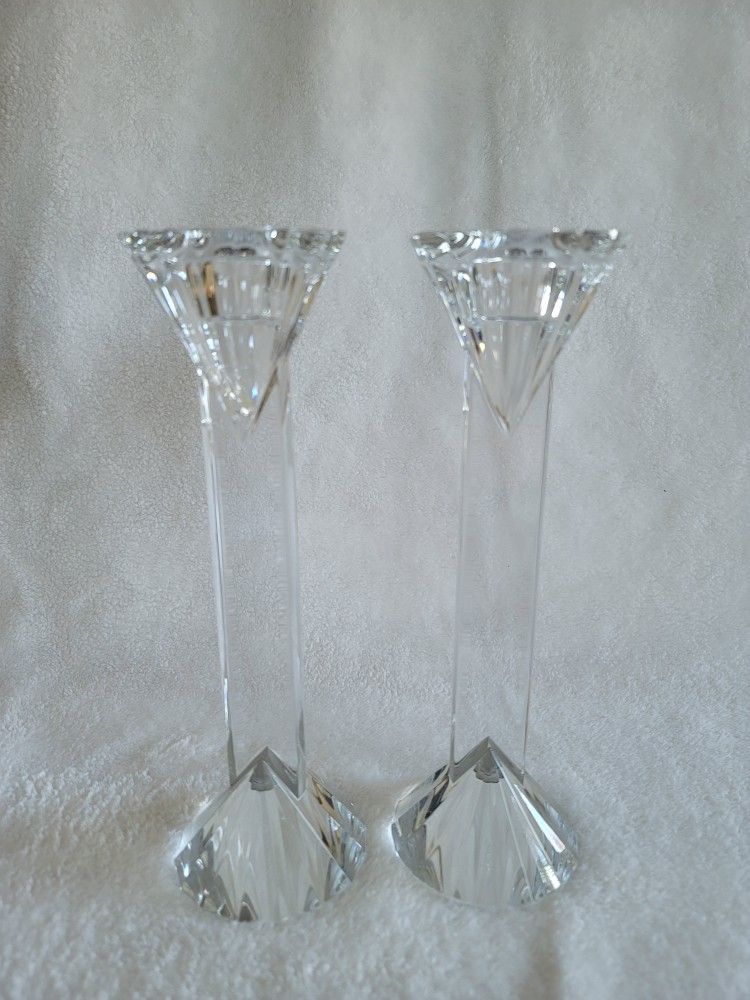 Cristal Glass Candle Holder π―