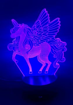 Unicorn led night light