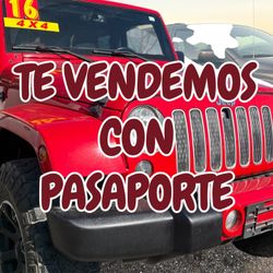 CARROS EN PAGOS.  TE AYUDAMOS CON PASAPORTE  469 254 4978