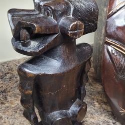 african decor statue