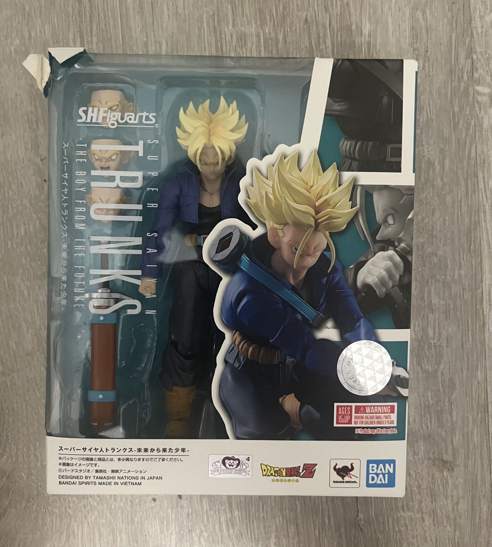 Shf Trunks Boy From The Future