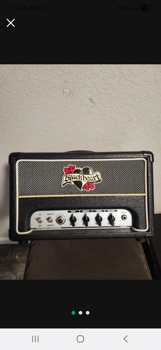 Crate Black Heart Little Giant 5  ( No Trades )