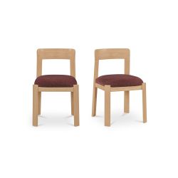 Oli Berry/Natural Dining Chair (Set of 2)
