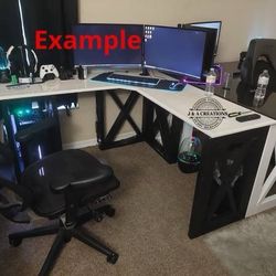 Custom Office Desk (Simple Or Exotic)