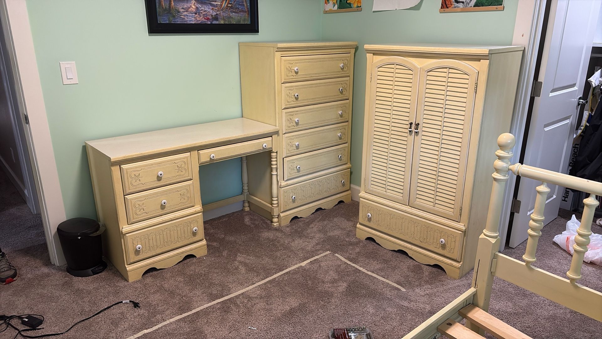 Ethan Allen Twin Bedroom Suite
