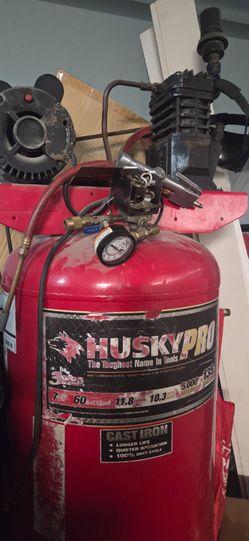 Husky Pro 60 Gallon Air Compressor 7HP