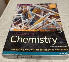 Pearson Baccalaureate Standard Level Chemistry 2nd edition