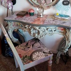 Custom Alice In Wonder Land Girls Bedroom Set.