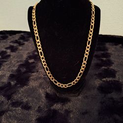 Yellow Gold Ion Plated Stainless Steel Necklace 
