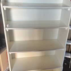 White Shelf Unit 
