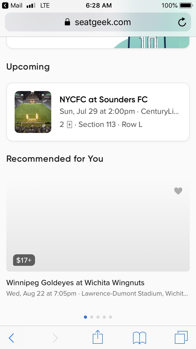 2 Sounder tickets