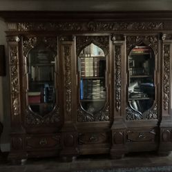 Antique Library Book Case